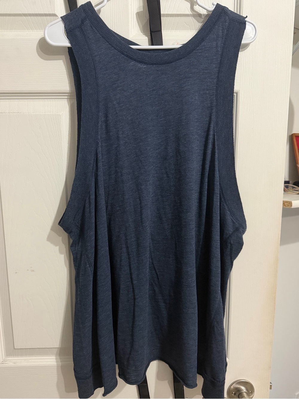 Women's Navy Blue Free People my
Time tank
